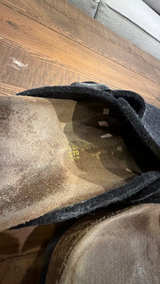 Birkenstock Boston Wool Felt Clog Anthracite - Image 1