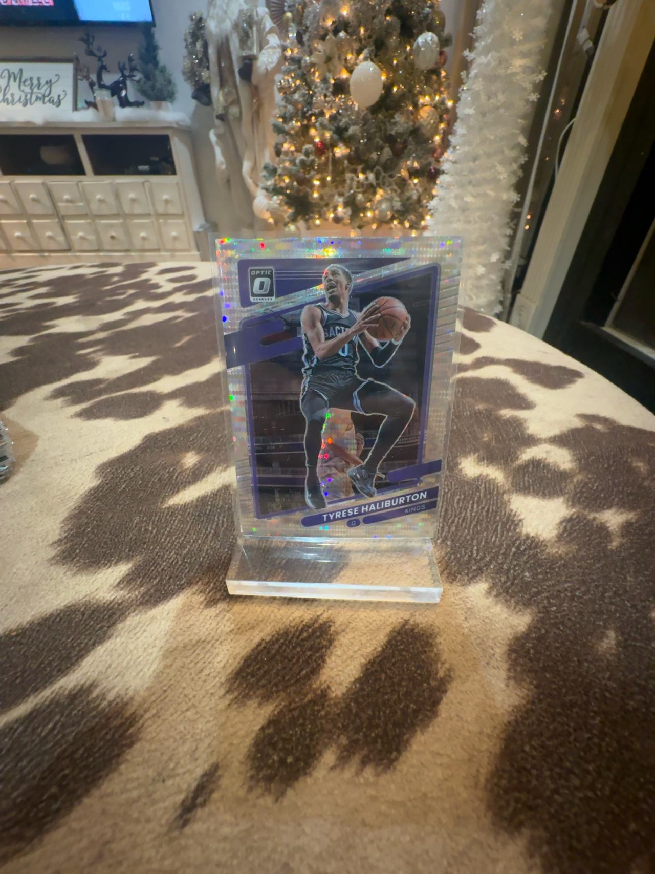 Tyrese Haliburton 2021-22 Panini Donruss Optic #38 Card