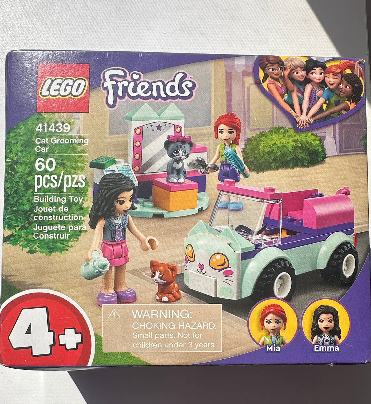 LEGO Friends Cat Grooming Car 41439