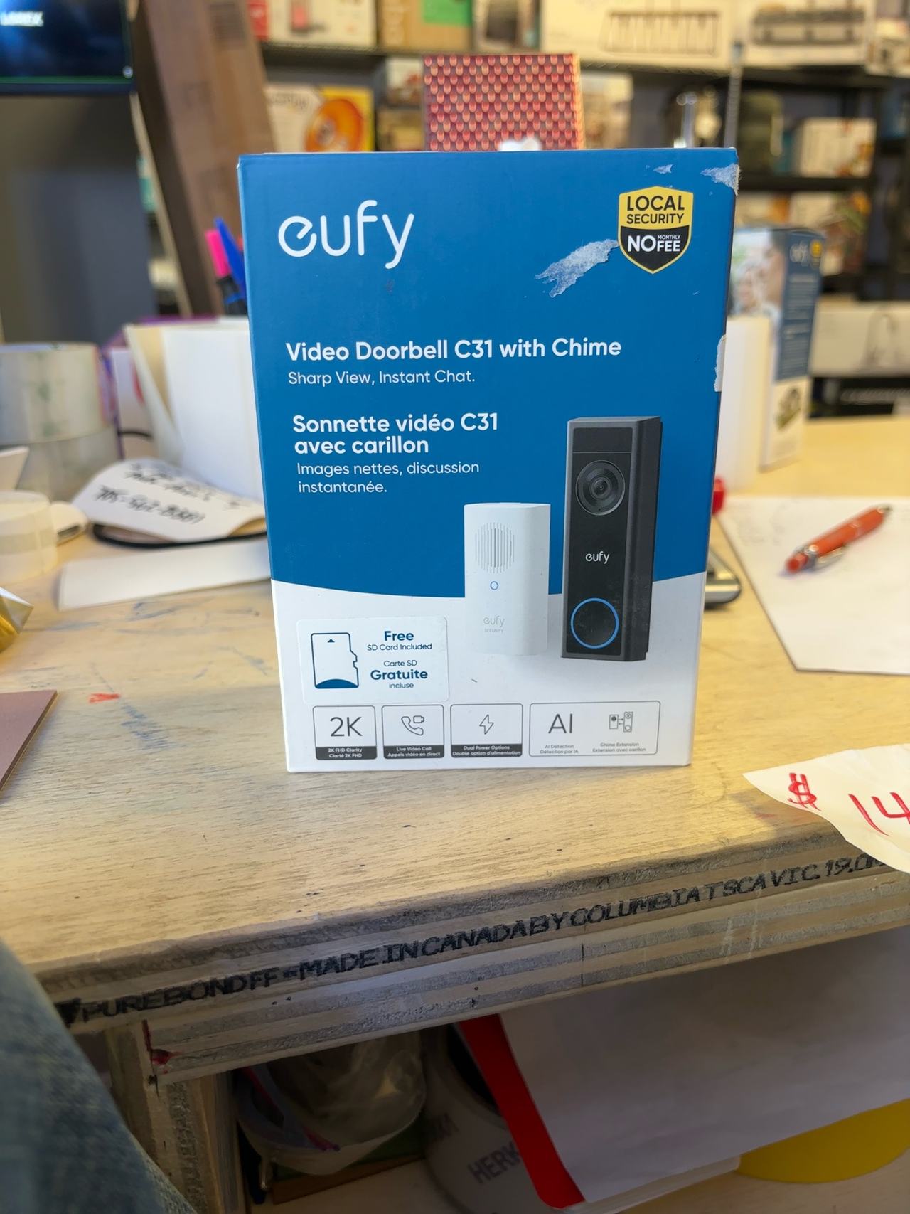 eufy Video Doorbell C30