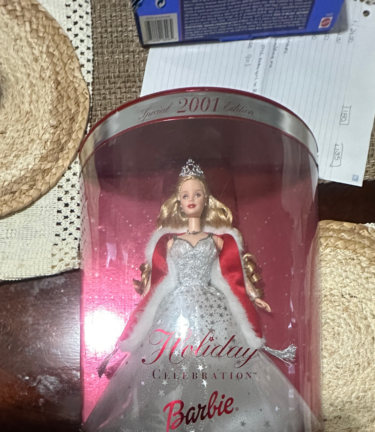 2001 Holiday Celebration Barbie Doll