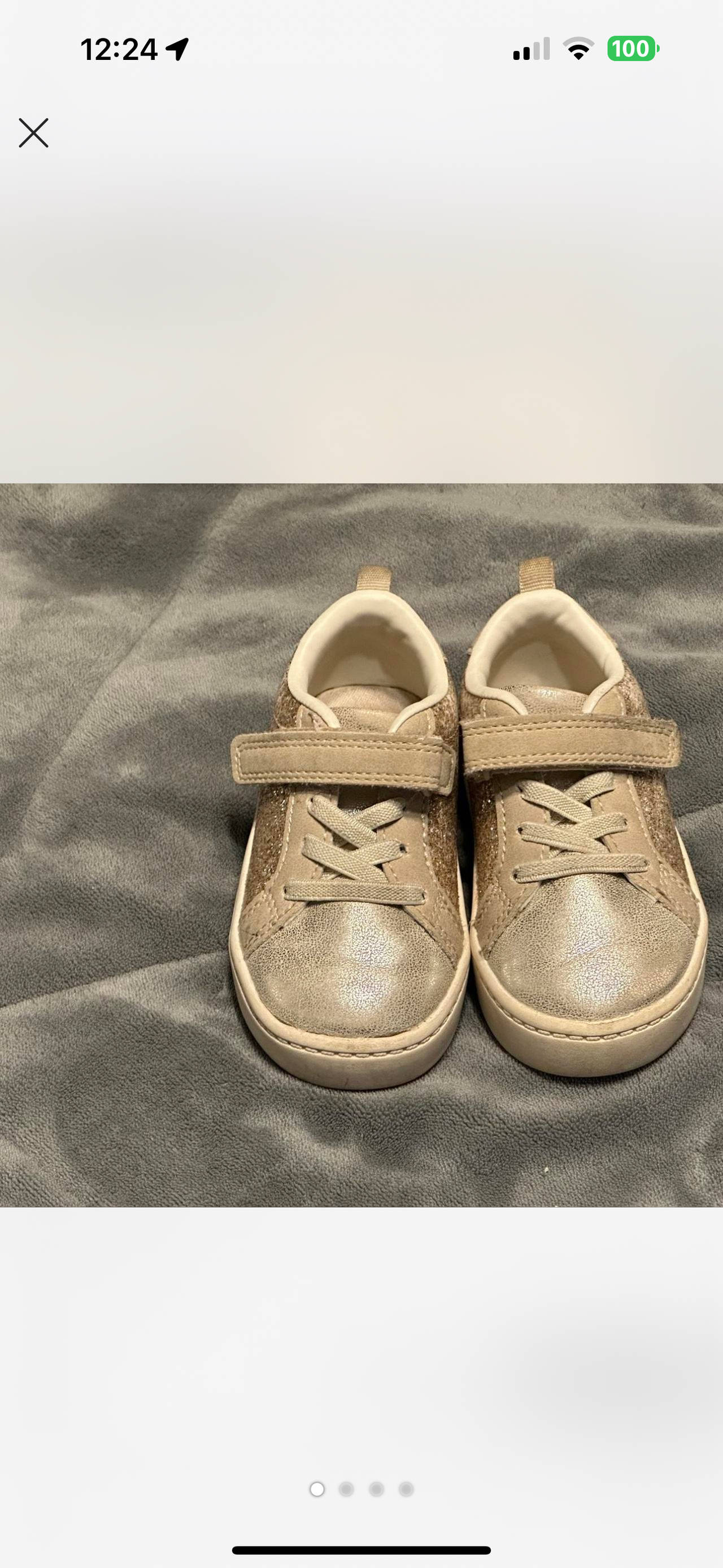 Toddler Glitter Sneakers