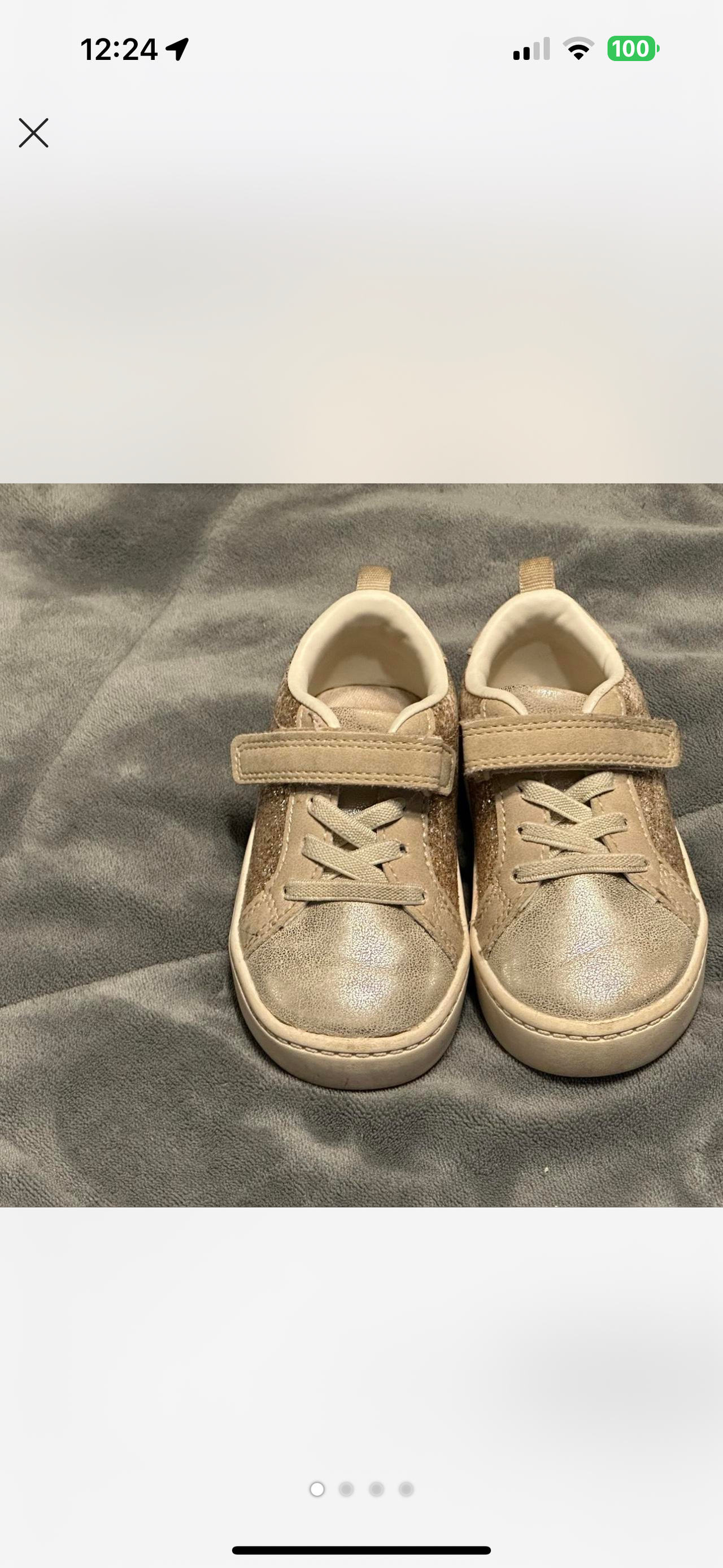 Toddler Glitter Sneakers