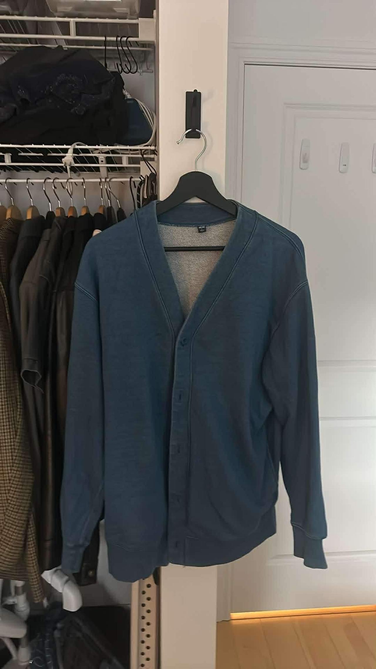 Men's Button-Up Cardigan Sweater Uniqlo