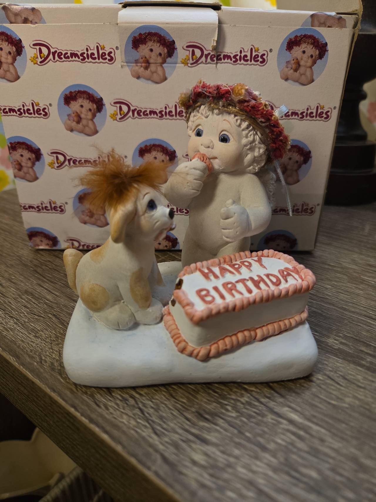 Dreamsicles Happy Birthday Figurine