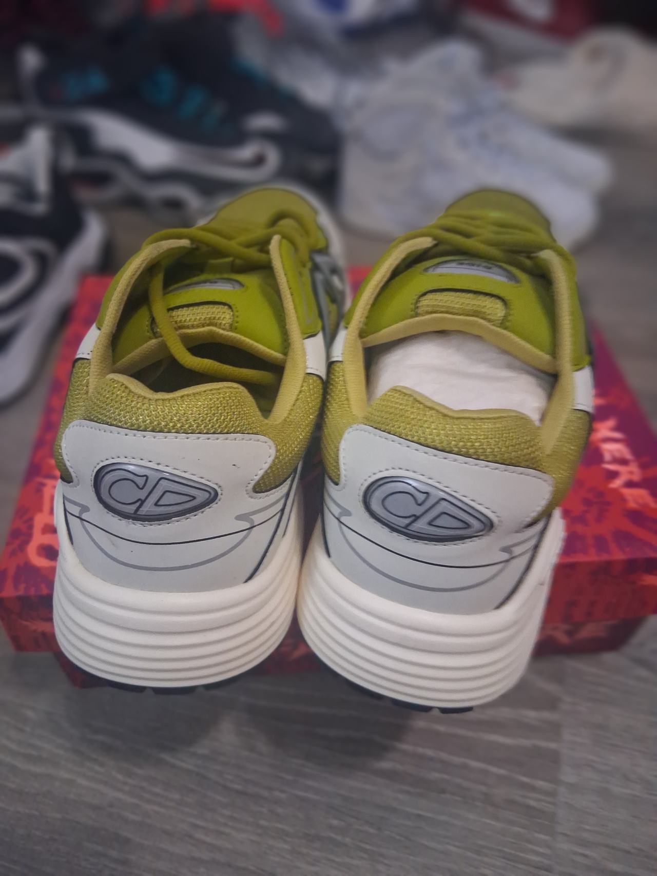 Dior B30 Sneaker Yellow White
