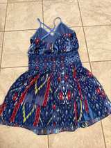 Boho Bebe Multicolor Sleeveless Dress with Smocked Waist Size L - Image 4