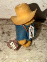 Eden Paddington Bear Mini Figure Blue Coat Yellow Hat - Image 4