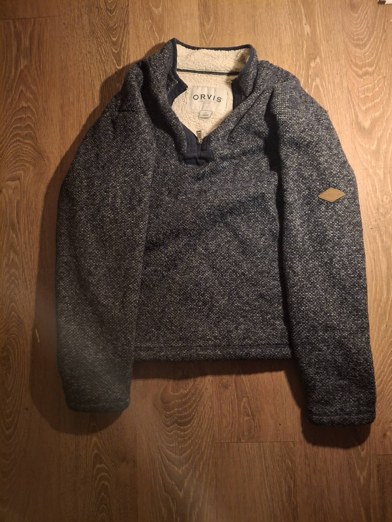 Orvis Sherpa Fleece Snap Pullover