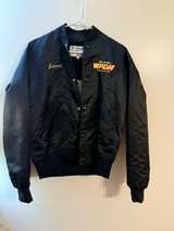 Vintage WPDH 101.5 FM Radio Station Bomber Jacket size medium - Image 3