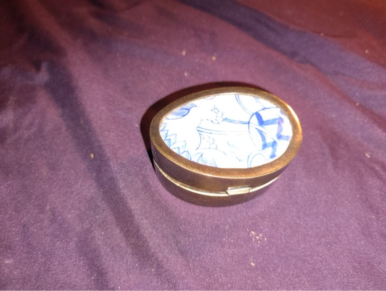 Battersea Enamel Trinket Box