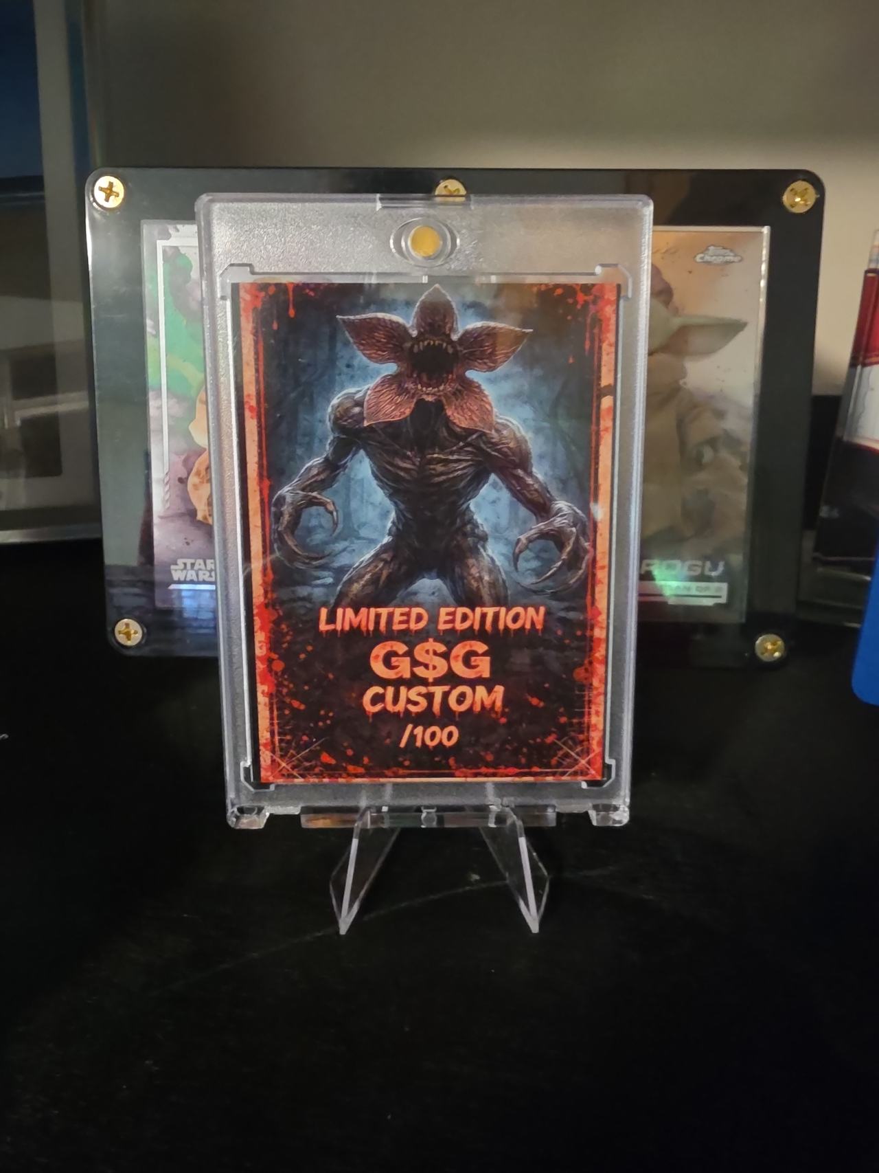 Stranger Things "Friends Don't Lie" Art Card with Magnetic Case