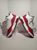 Air Jordan Maxin 200 White Gym Red sz 9 (Factory Defect As Is New) - Image 3