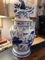 Blue and White Chinoiserie Ginger Jar - Image 8