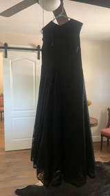 Lace formal new, ordered for a wedding and it was too long for me.  Size 14 - Image 2