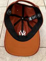 New Era New York Yankees Corduroy Baseball Cap Brown - Image 3