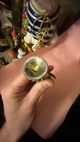 Vintage Sun Pewter Cherub Angel with Bird Figurine - Image 2