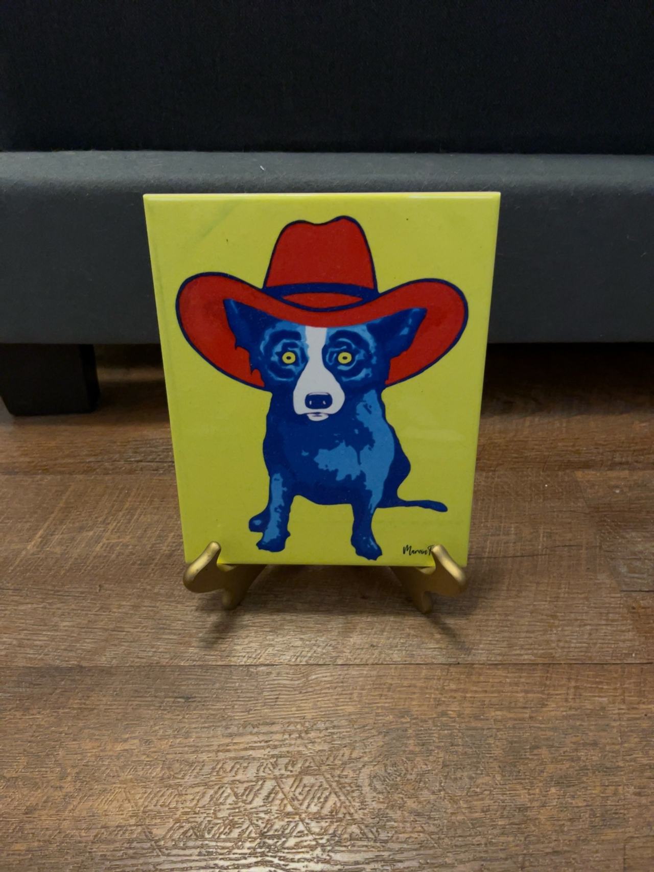 George Rodrigue Blue Dog Print