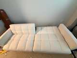 Boucle Split Back Futon Sofa Bed - Image 3