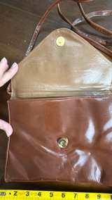 Vintage Snakeskin Patchwork Crossbody Bag - Image 5