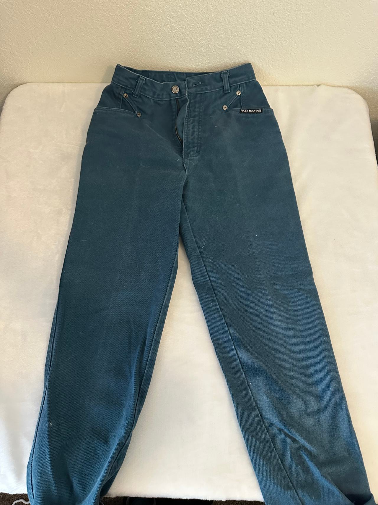 Rocky Mountain Vintage Bareback Western Jeans – Blue Denim
