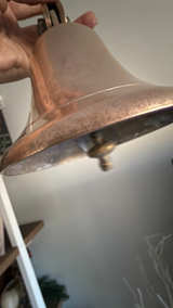 Brass Ship Bell Wall Hanging Decorative - Image 5