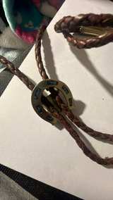 Vintage Horseshoe Bolo Tie - Image 3