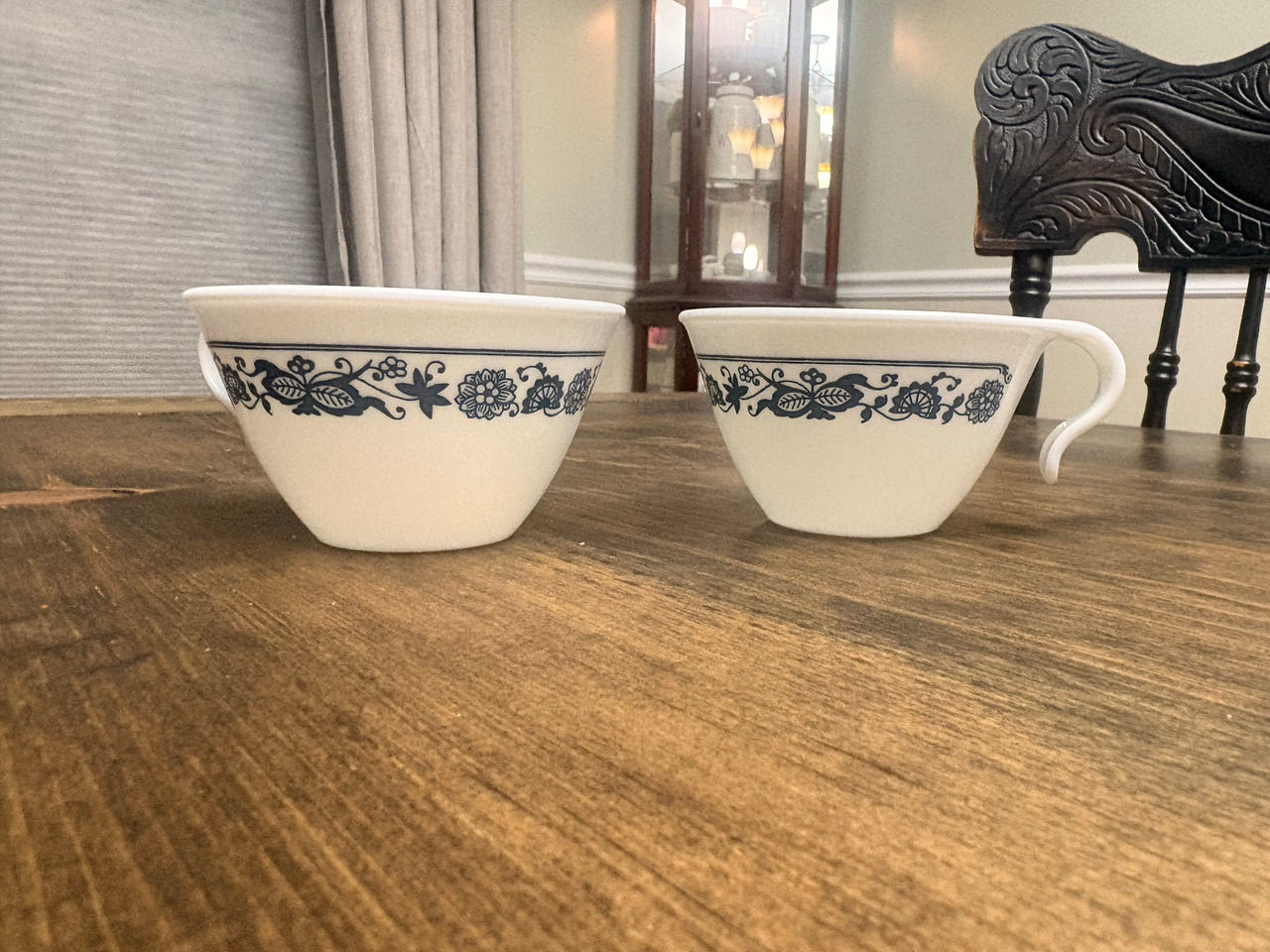 Corelle Old Town Blue Teacups