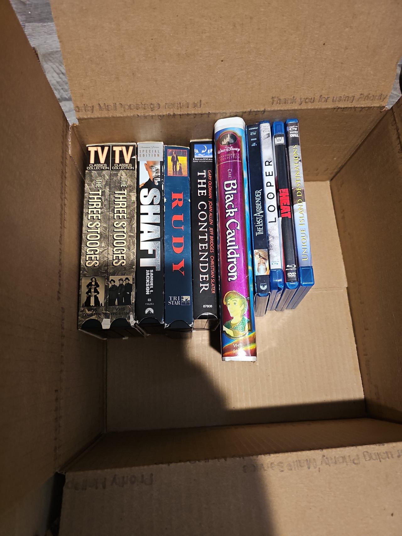 Mixed Movie Lot (VHS & Blu-ray)