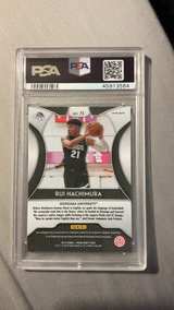 2019 Panini Prizm Draft Picks Rui Hachimura Silver Prizm #73 PSA 10 - Image 2