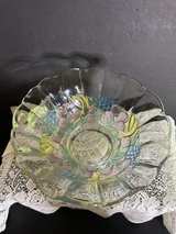 Vintage Mikasa Studio Nova  Crystal Embossed Fruit Bowl - Image 5