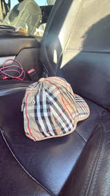 Burberry TB Logo Vintage Check Baseball Cap Beige/Sand - Image 2