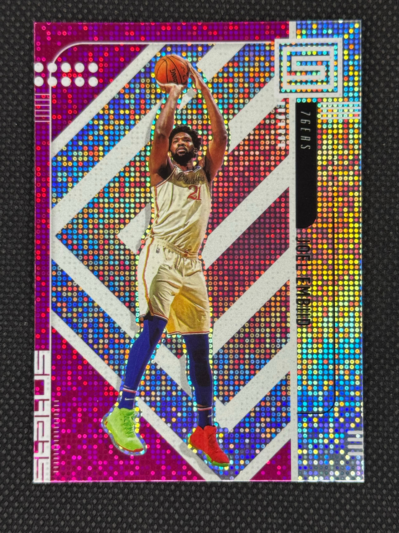 2021-22 Panini Status Basketball Card Joel Embiid