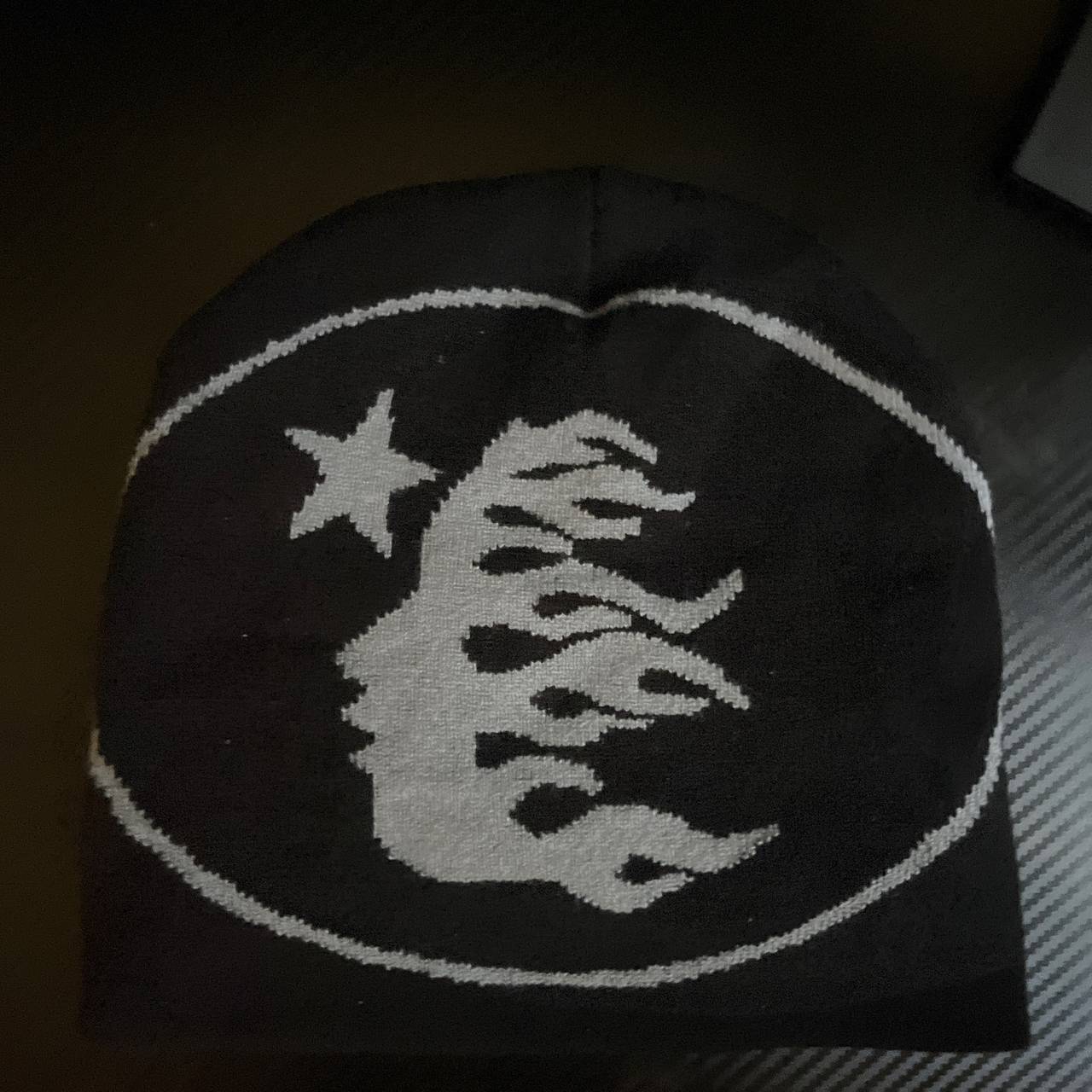 Hellstar Flame Face Beanie
