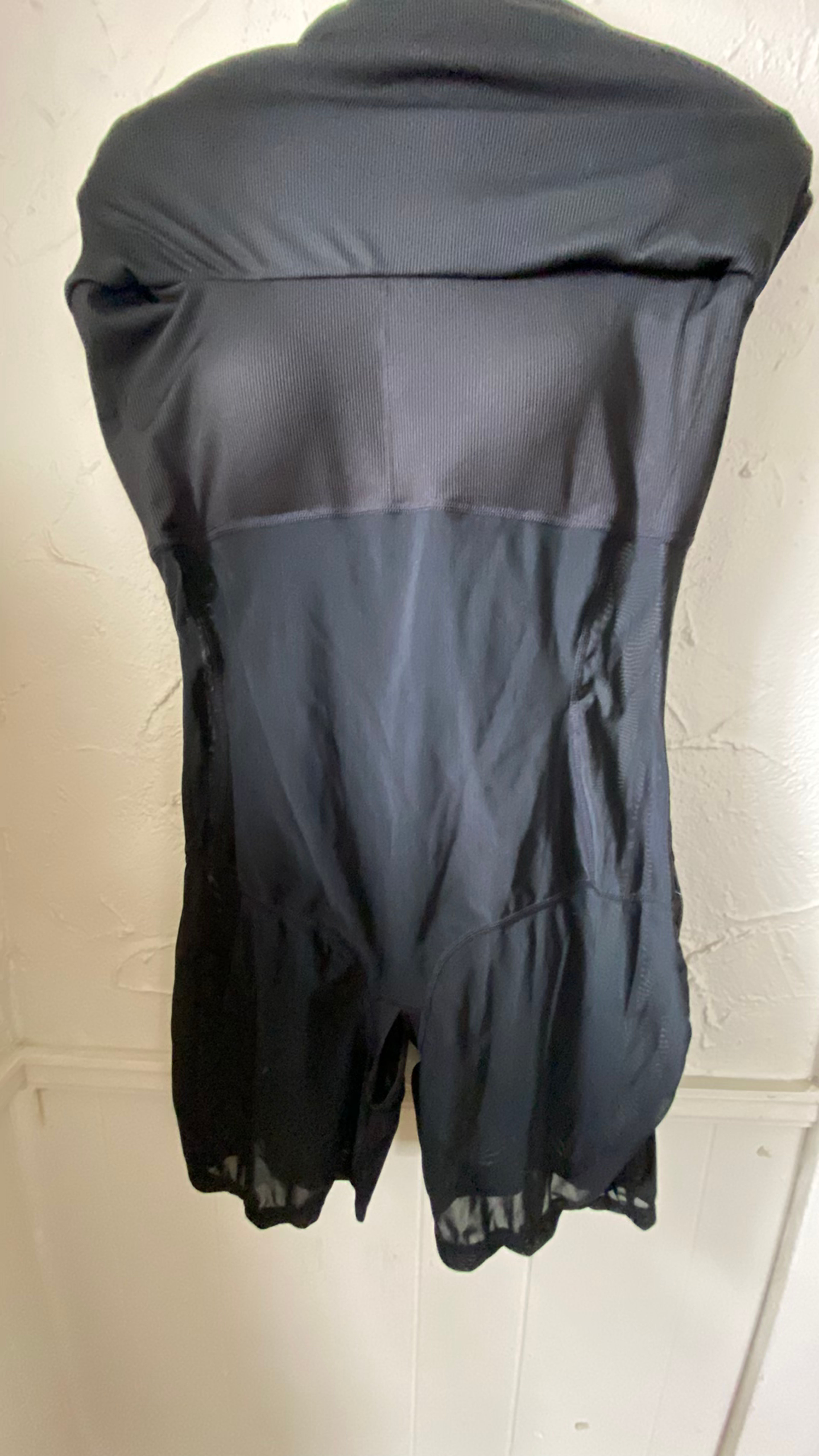 Long Sleeve Black Midi Dress - Image 3