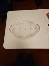 Haviland Limoges Pink Floral Oval Serving Platter - Image 2
