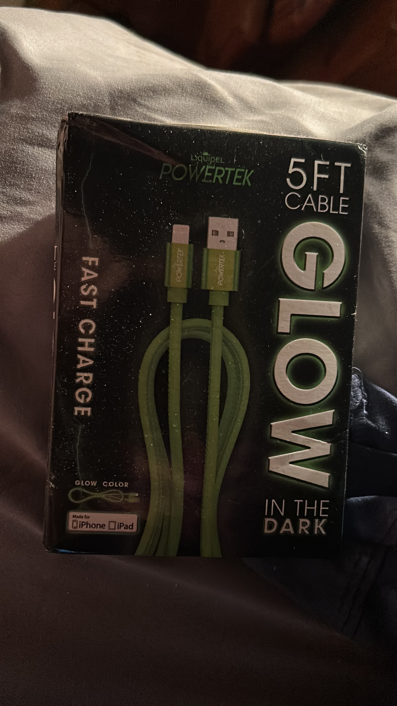 Powertek Glow in the Dark 5ft Cable