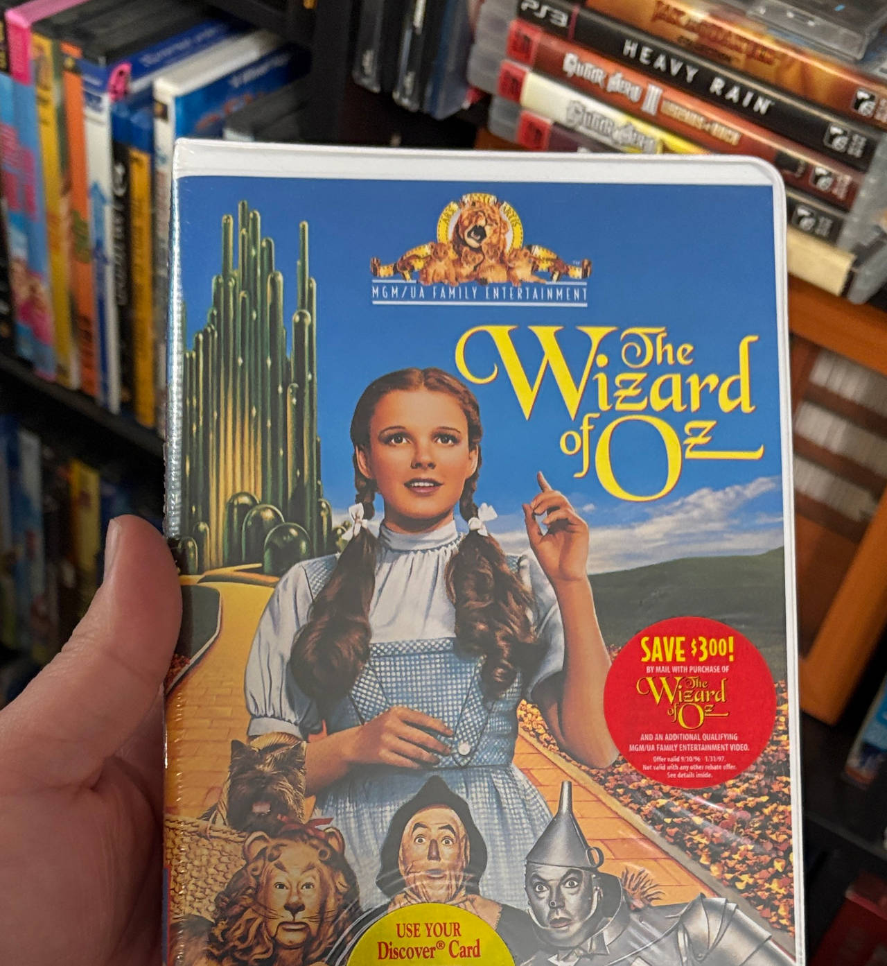 The Wizard of Oz VHS MGM/UA Family Entertainment Edition Sealed