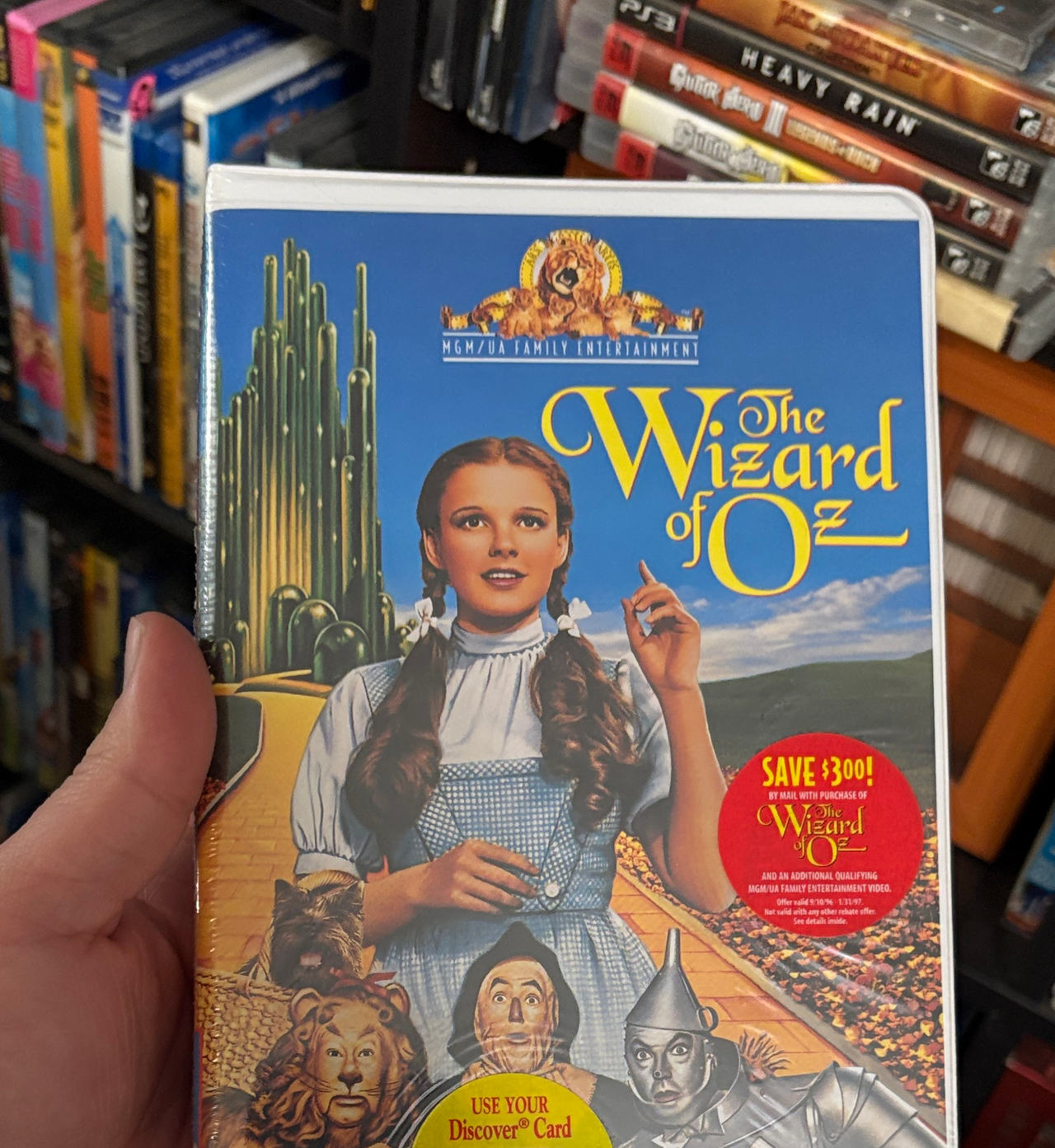 The Wizard of Oz VHS MGM/UA Family Entertainment Edition Sealed