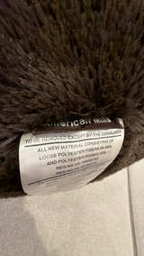 American Mills Rocky Raccoon Pillow Plush 15" Round - Image 5
