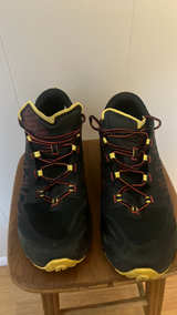 La Sportiva Jackal II GTX Trail Running Shoes Black/Yellow - Image 2