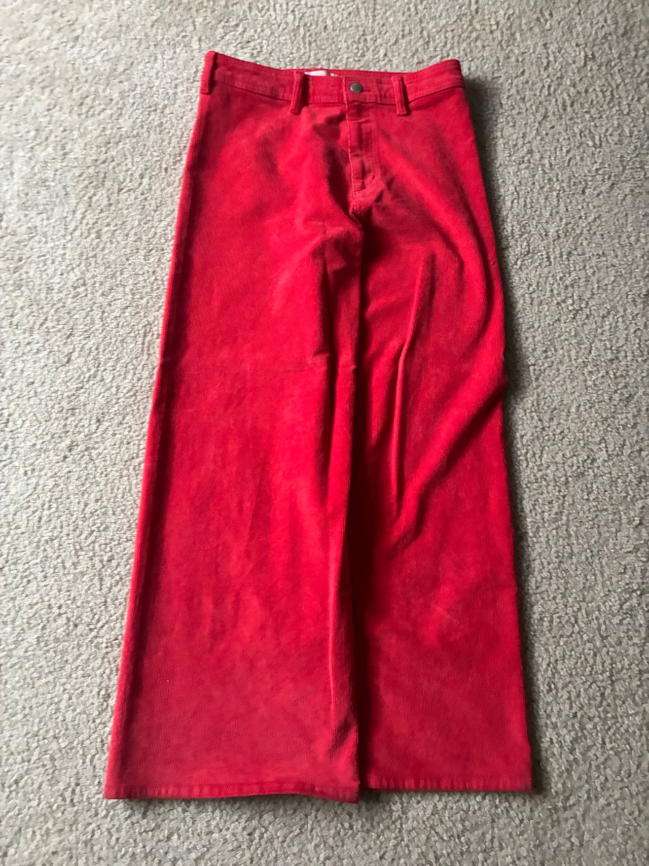 Red Corduroy Pants