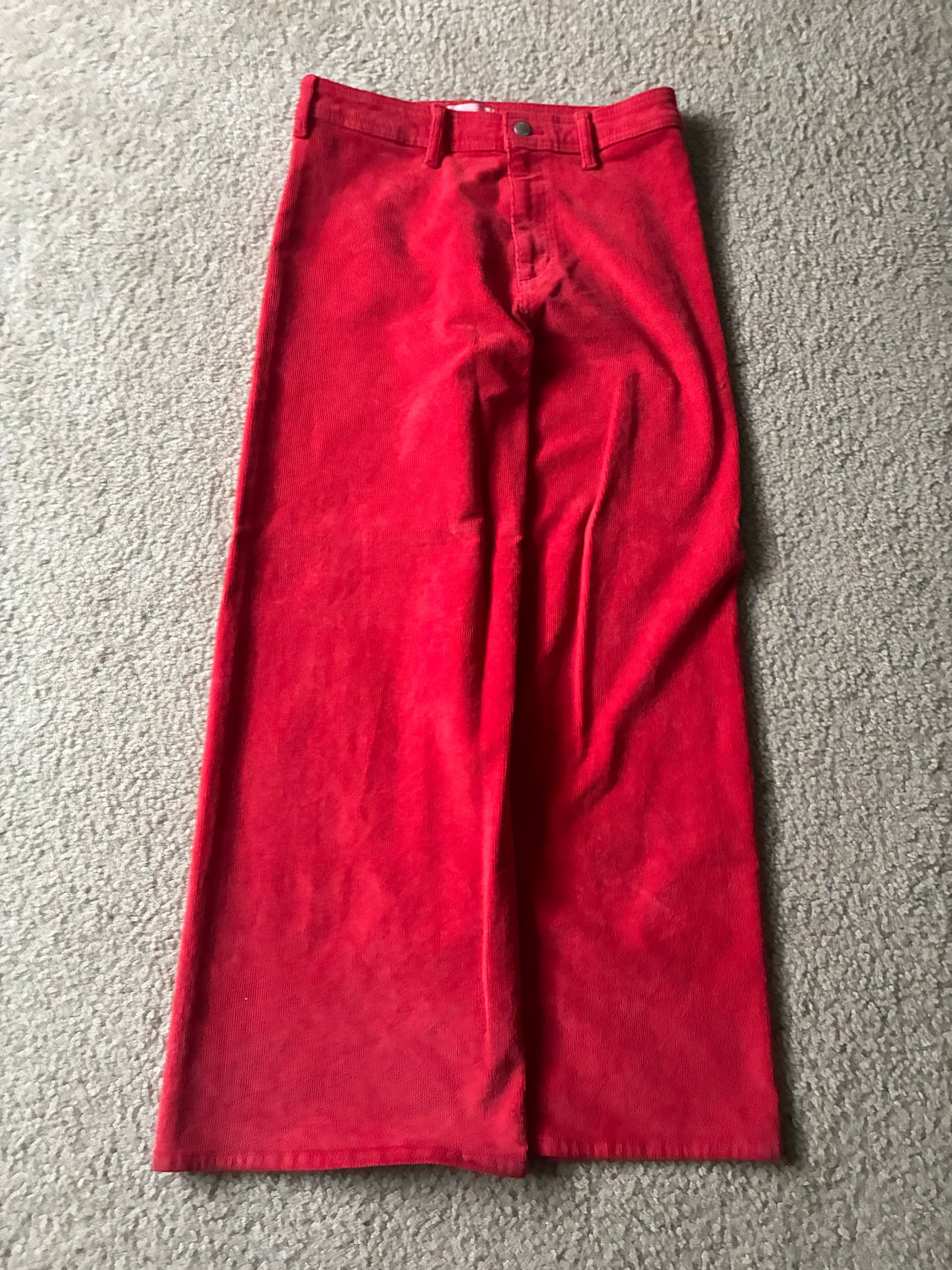 Red Corduroy Pants