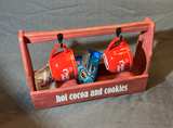 Christmas Wooden decor Hot Cocoa Caddy - Image 5