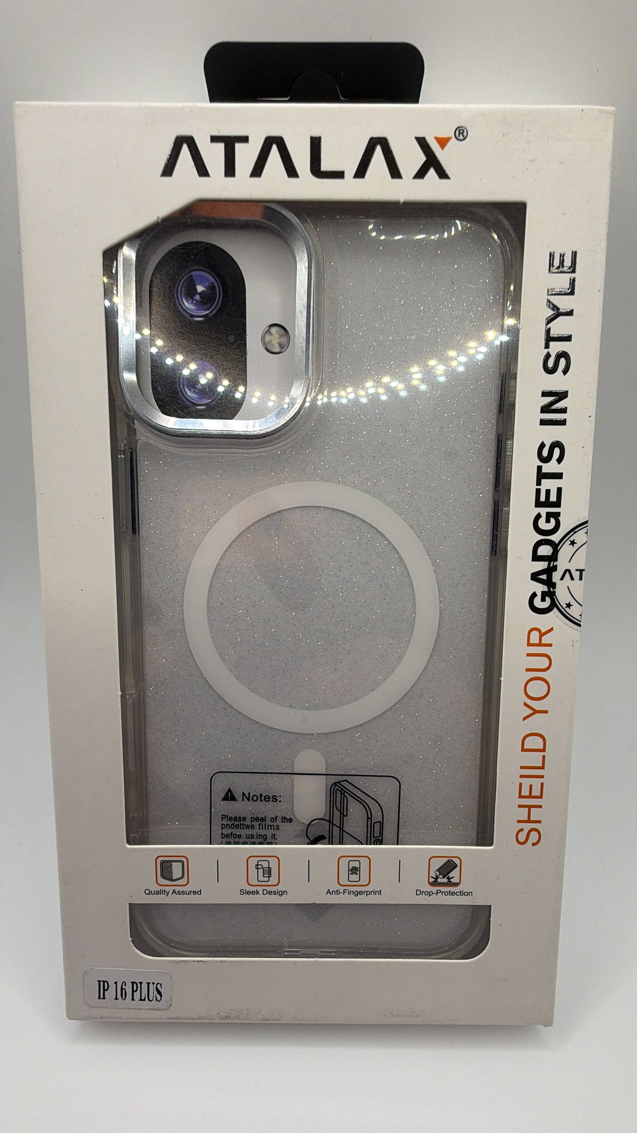 Atalax MagSafe Compatible Glitter Case for iPhone 16 Plus
