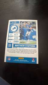 2019 Panini Contenders Matthew Stafford Season Ticket #220 - Image 2