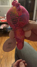 Nanco Pink Big Eyed Plush Snake - Image 3