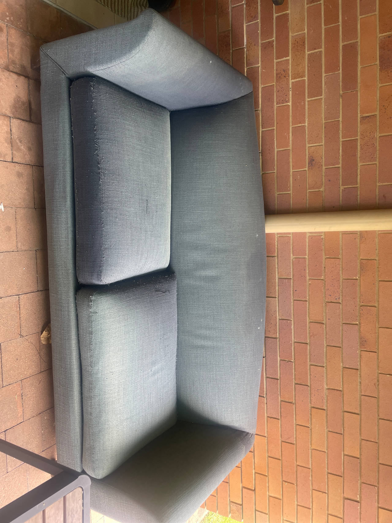 2-Seater Fabric Sofa