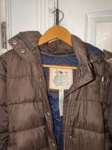 Abercrombie & Fitch Brown Puffer Jacket Small - Image 6