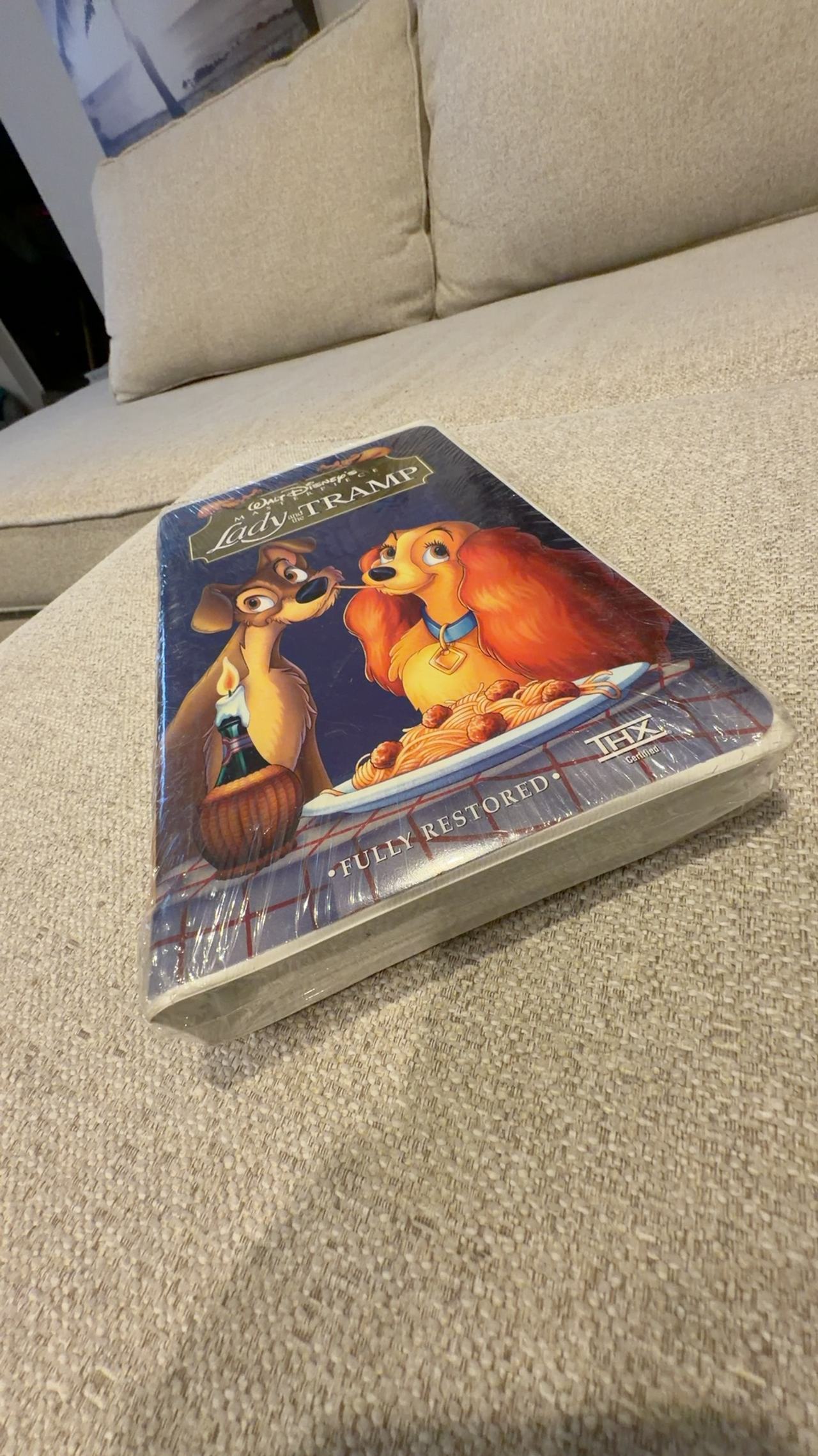 Walt Disney Lady and the Tramp VHS